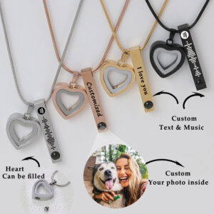 Customized Design of Bone Ash Necklace Pattern
