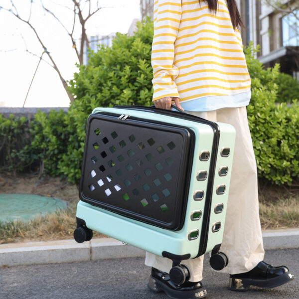 Ventilated Pull Handle Pet Carrier - Image 2