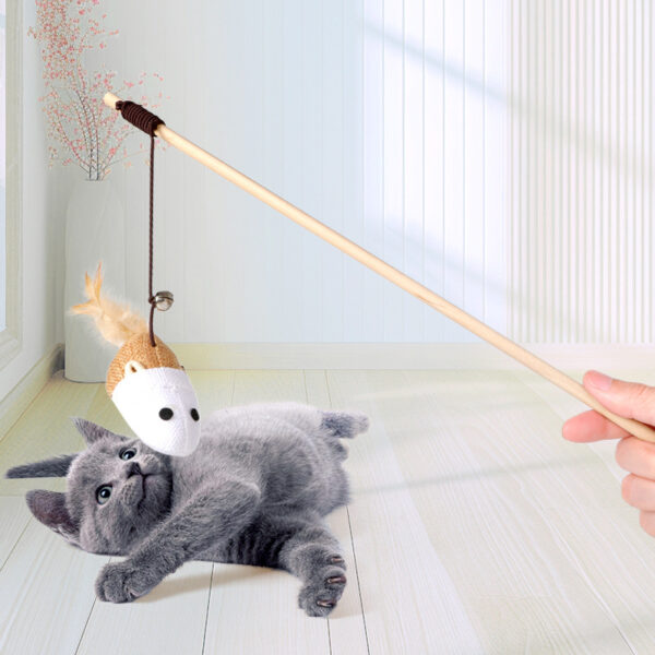 Wooden Cat Stimulation Stick - Image 5