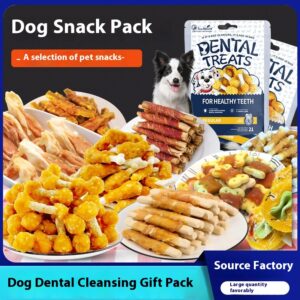 Pet teeth grinding stick chicken and duck meat jerky