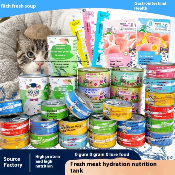 Canned snacks
