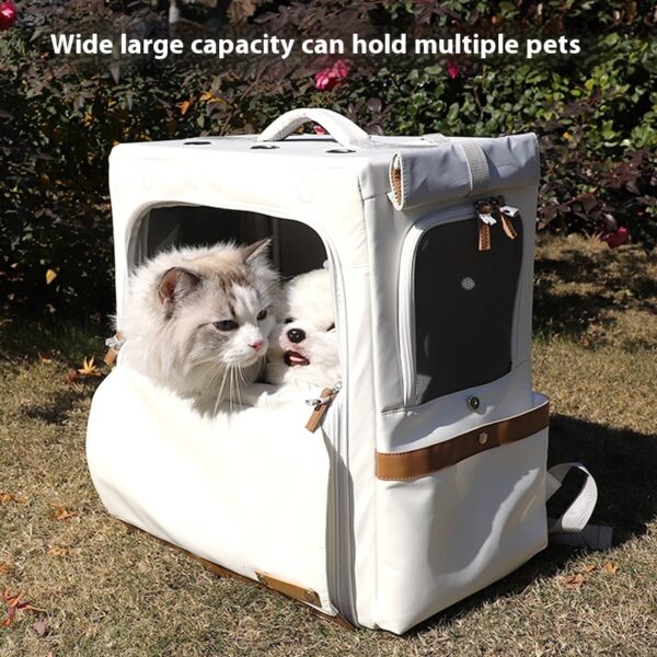 Double-layer trolley pet stroller - Image 2