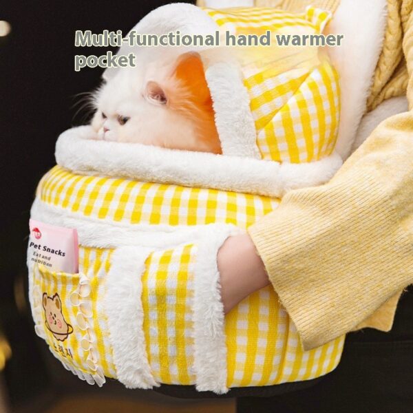Pet Warm Handbag for Outdoor Activities - Image 5