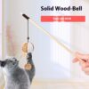 Wooden Cat Stimulation Stick