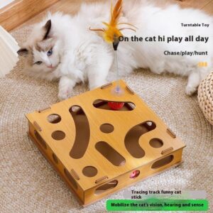 Cute cat self-comforting gadget
