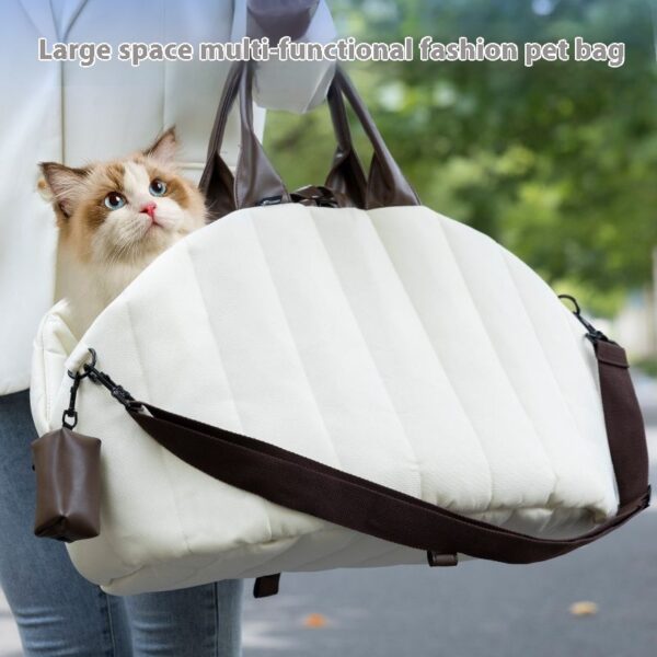 Pet bag with detachable pet pad
