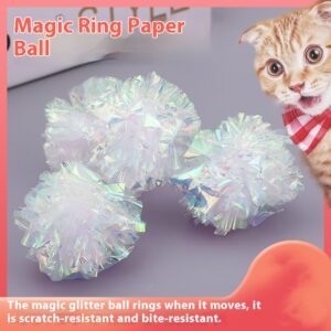Cat Teasing Paper Rattle Ball