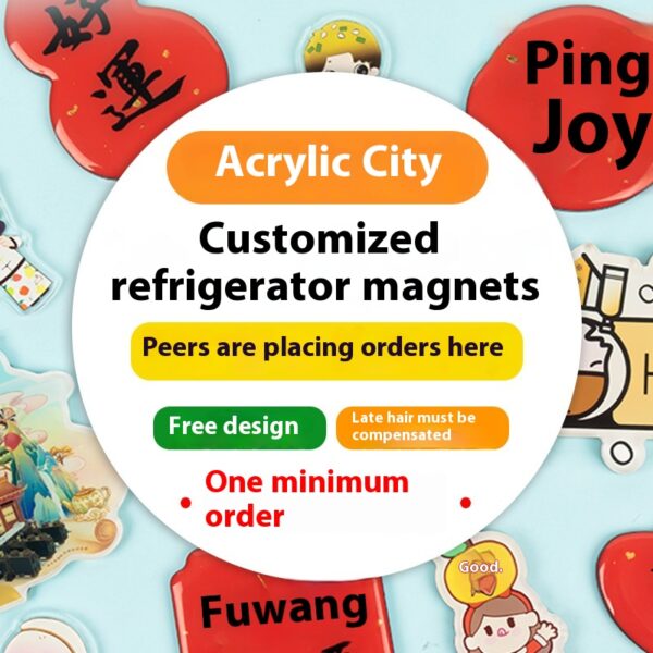 Customized fridge stickers