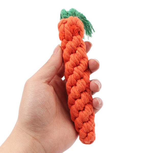 Carrot woven with cotton rope - Image 6