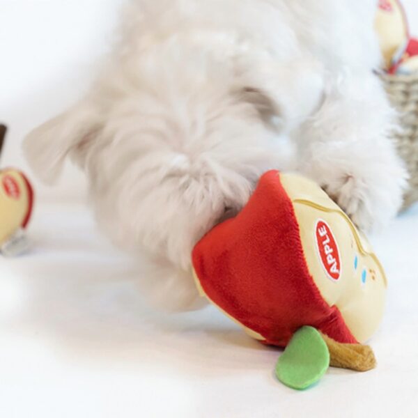 Food-hiding Toy in the Shape of an Apple - Image 5