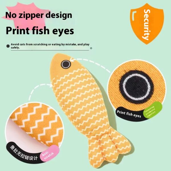 Catnip artificial fish - Image 2