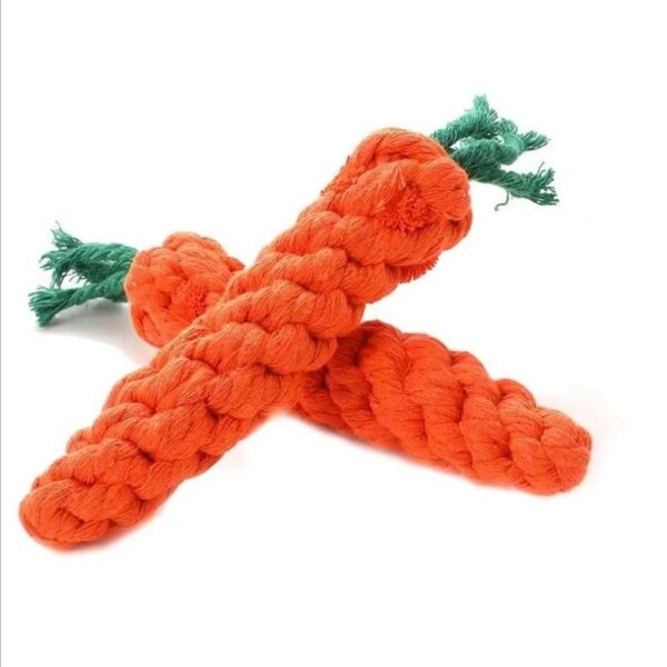 Carrot woven with cotton rope - Image 5