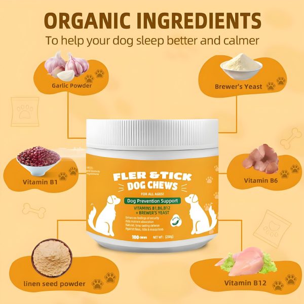 Pet Health Products Fleas and Ticks Chew Dog Food - Image 4