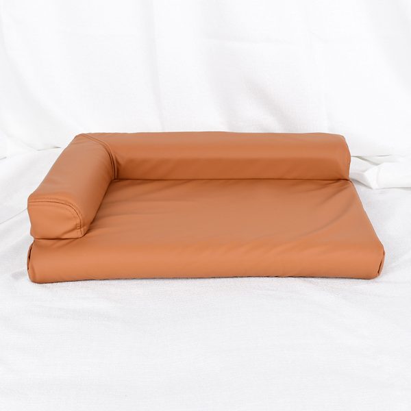 Leather dog pad