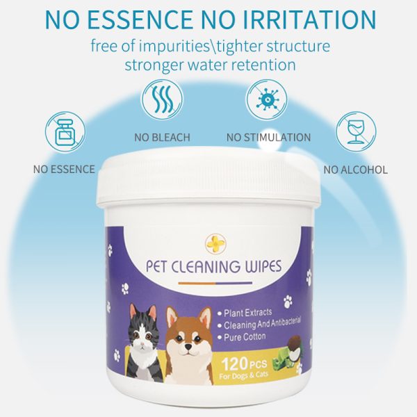 Pet cleaning tear wipes - Image 3