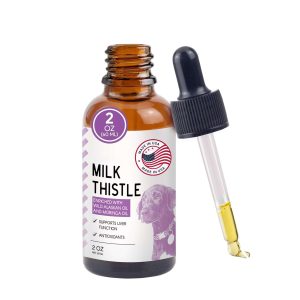 Pet fish oil drops