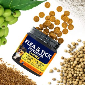 Pet probiotic chewable tablets