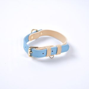 Pet collar sky blue