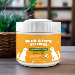 Pet Health Products Fleas and Ticks Chew Dog Food