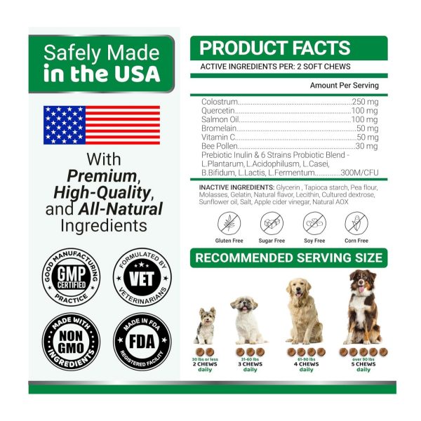 Pet Allergy Chewable Tablets - Image 2