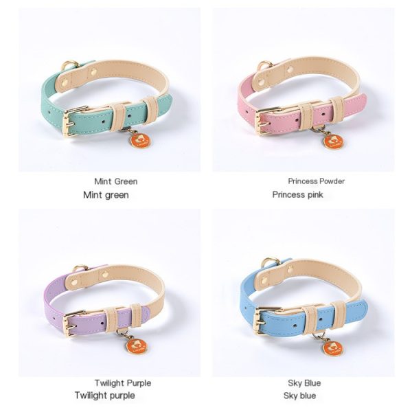 Genuine leather pet collar - Image 4